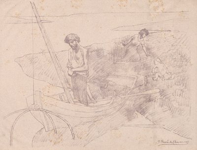 The Poor Fisherman by Pierre Puvis de Chavannes