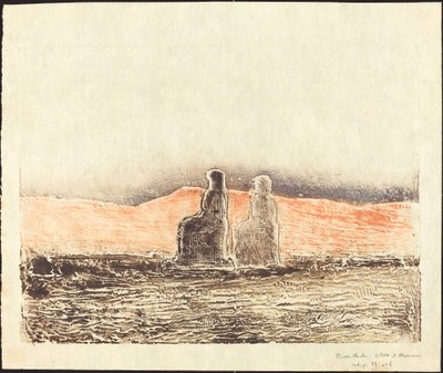 Colosses de Memnon by Pierre Roche