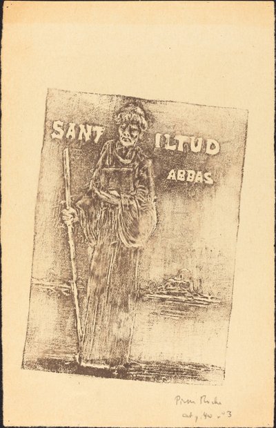 Saint Iltud by Pierre Roche