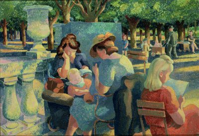 Luxembourg Gardens by Pierre de Belay