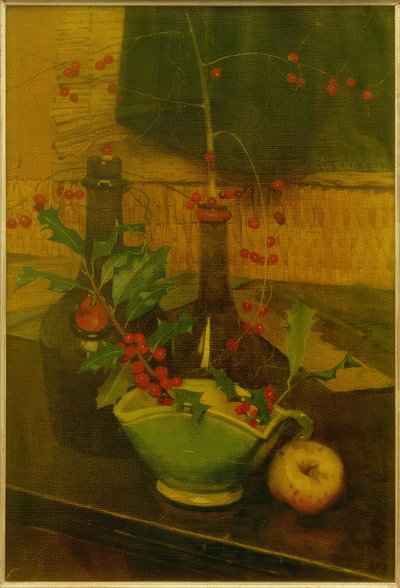 Still Life with Stoneware Vessel by Piet Meiners
