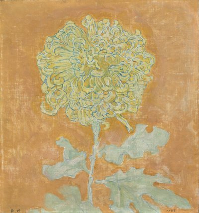 Chrysanthemum by Piet Mondrian