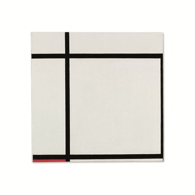Composition II, with Red by Piet Mondrian