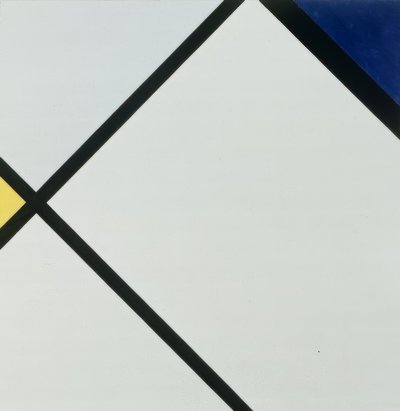 Composition No 1 by Piet Mondrian