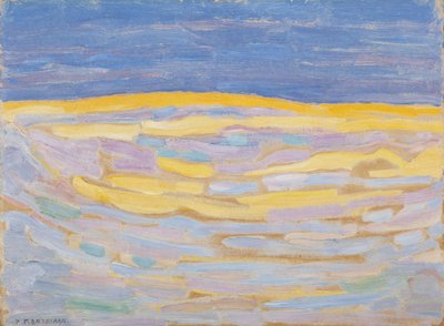 Dune I by Piet Mondrian