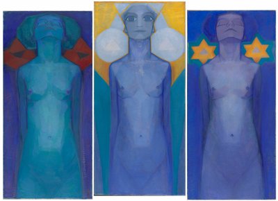 Evolution, 1911 by Piet Mondrian