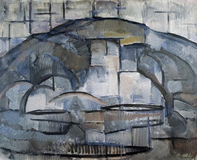 Landscape by Piet Mondrian