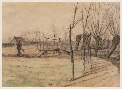 Landscape at Loosduinen by Piet Mondrian