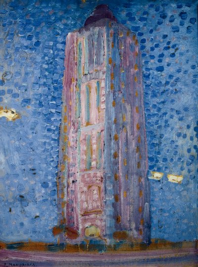 The Lighthouse of Westkapelle by Piet Mondrian