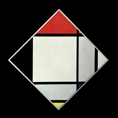 Lozenge Painting II by Piet Mondrian