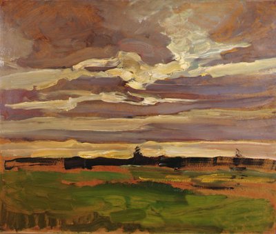 Moon Landscape by Piet Mondrian