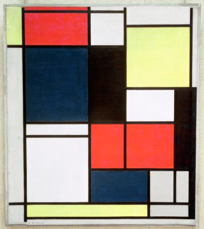 Tableau II by Piet Mondrian