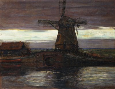 The Mill by Piet Mondrian