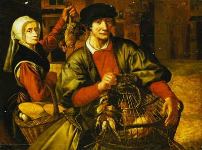 A Poultry Seller by Pieter Aertsen