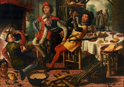 Peasants by the Hearth, 1556 by Pieter Aertsen
