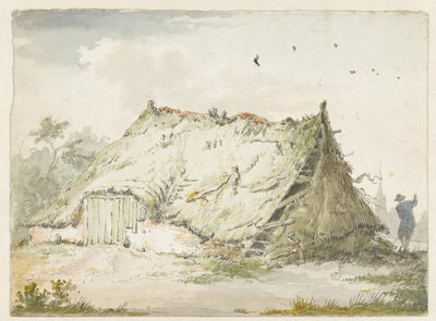 Dilapidated Farmhouse by Pieter Bartholomeusz. Barbiers