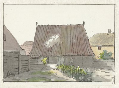 House with Backyard by Pieter Bartholomeusz. Barbiers