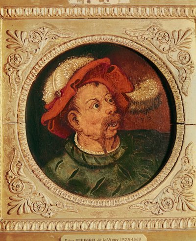 Head of a Lansquenet by Pieter Bruegel the Elder