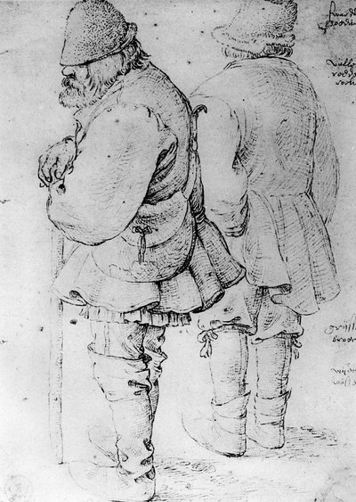 Studies of Peasants, 1913 by Pieter Bruegel the Elder