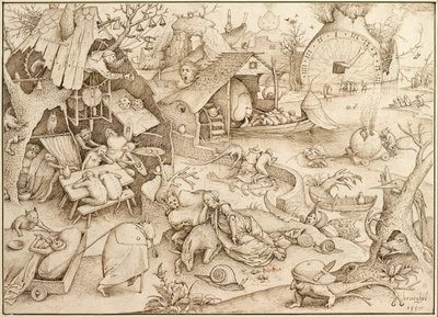 Sloth, 1557 by Pieter Bruegel the Elder