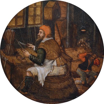 Arrow Maker by Pieter Brueghel the Younger