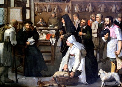 The Sale of Nature by Pieter Brueghel the Younger