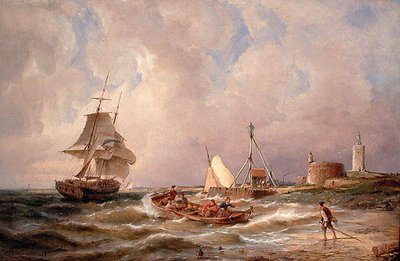 Handingen, Holland by Pieter Christiaan Cornelis Dommelshuizen