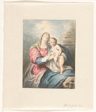 Madonna with Child by Pieter Christoffel Wonder