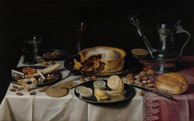 Still Life, about 1625 by Pieter Claesz