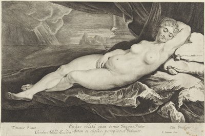 Venus of Danae by Pieter Claesz. Soutman