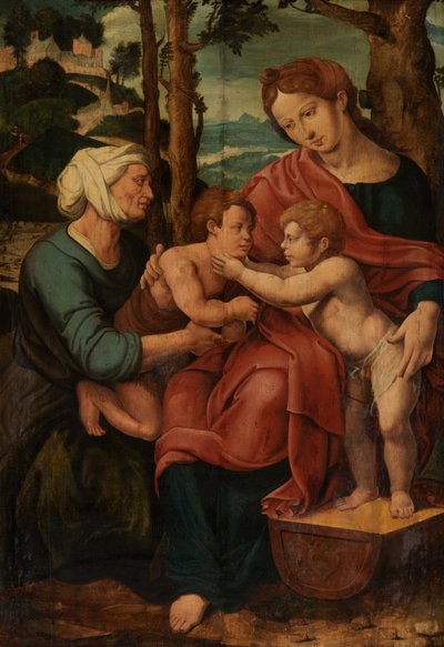 Holy Family by Pieter Coecke van Aelst