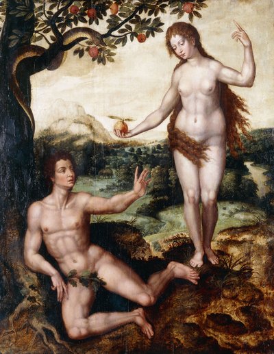 The Temptation by Pieter Coecke van Aelst