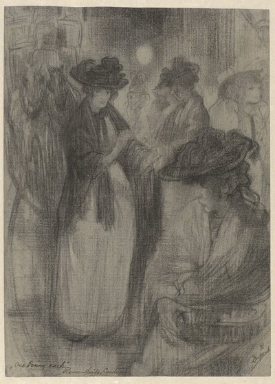 Flower Girls in London by Pieter Dupont