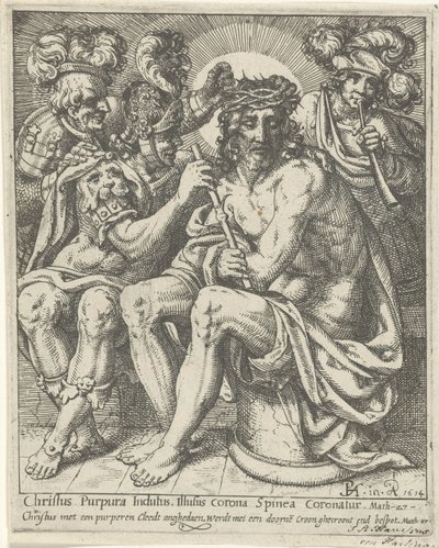 Christ with the Crown of Thorns by Pieter Feddes van Harlingen