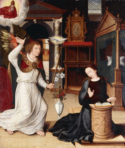 The Annunciation by Pieter Jansz. Pourbus