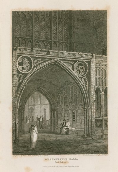 Westminster Hall by Pieter Jansz. Quast