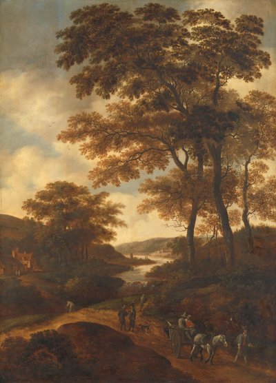 Wooded Landscape by Pieter Jansz. van Asch