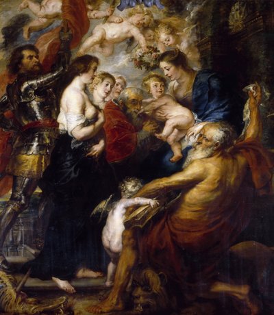 Our Lady with the Saints by Peter Paul Rubens