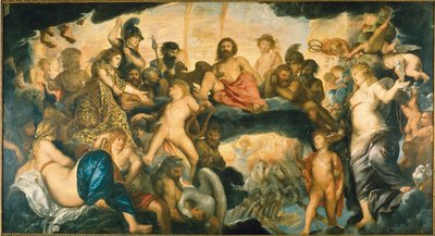 The Council of Gods by Pieter Paul Rubens