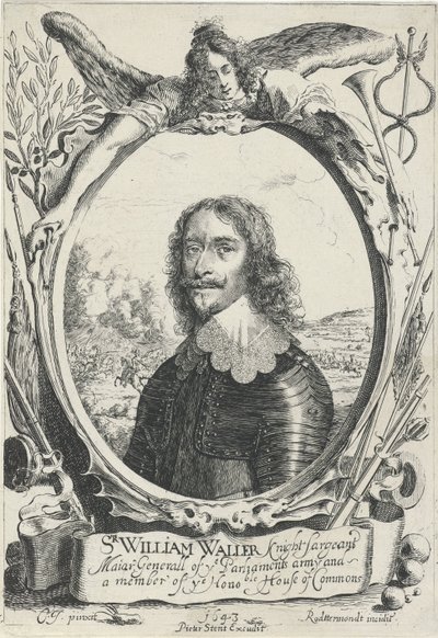 Portrait of Sir William Waller by Pieter Rottermondt
