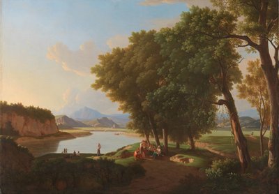 The Aqua Cetosa near Rome by Pieter Rudolph Kleijn