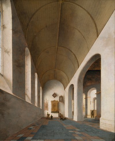 Antoniuskapel in the Janskerk, Utrecht by Pieter Saenredam