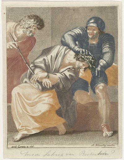 Mocking of Christ by Pieter Schenk (I) (possibly)