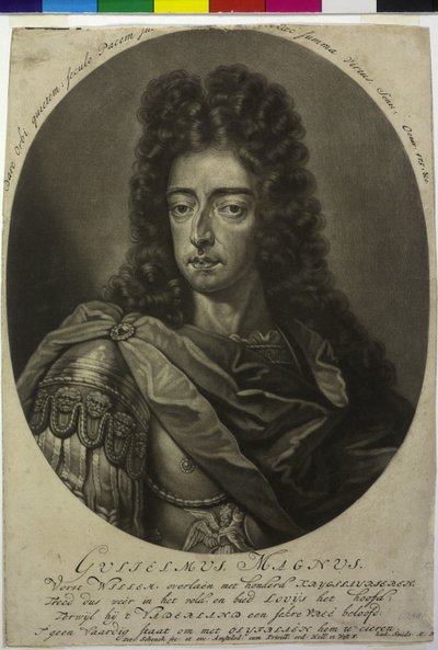 Prince of Orange William III by Pieter Schenk