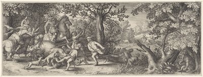 Bear Hunt by Pieter Serwouters