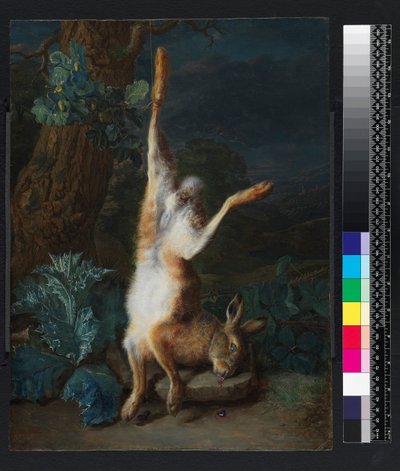 A dead hare, before 1782 by Pieter Snyers