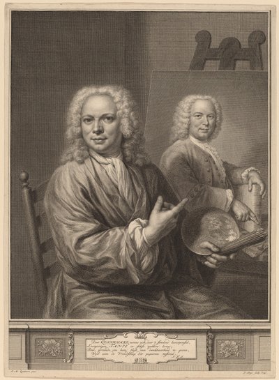 Jan Maurits Quinkhard by Pieter Tanje after Jan Maurits Quinkhard