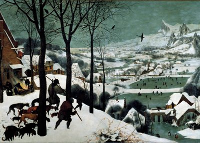 Hunters in the Snow (Winter) by Pieter The Elder Brueghel