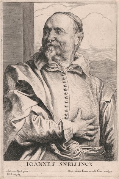 Joannes Snellincx by Pieter de Jode