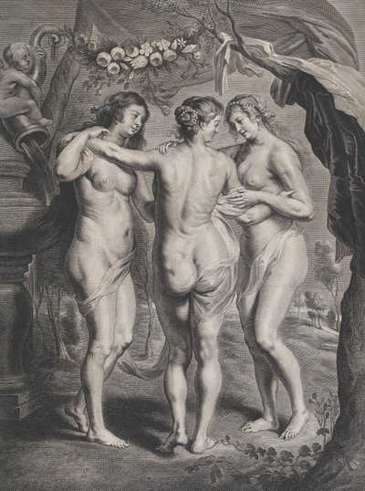 The Three Graces by Pieter de Jode II